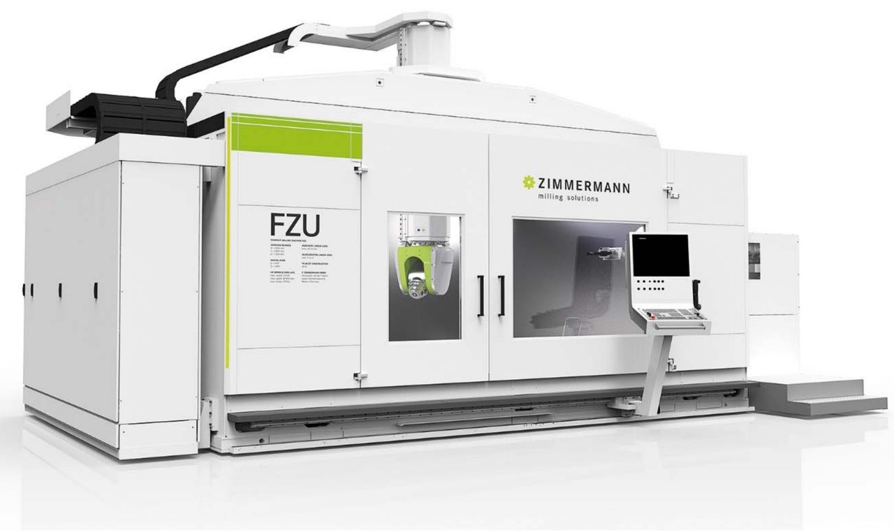 Fräsmaschine   Zimmermann FZU - CNC Maschinenpark